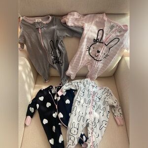 Preemie Gerber footies used once